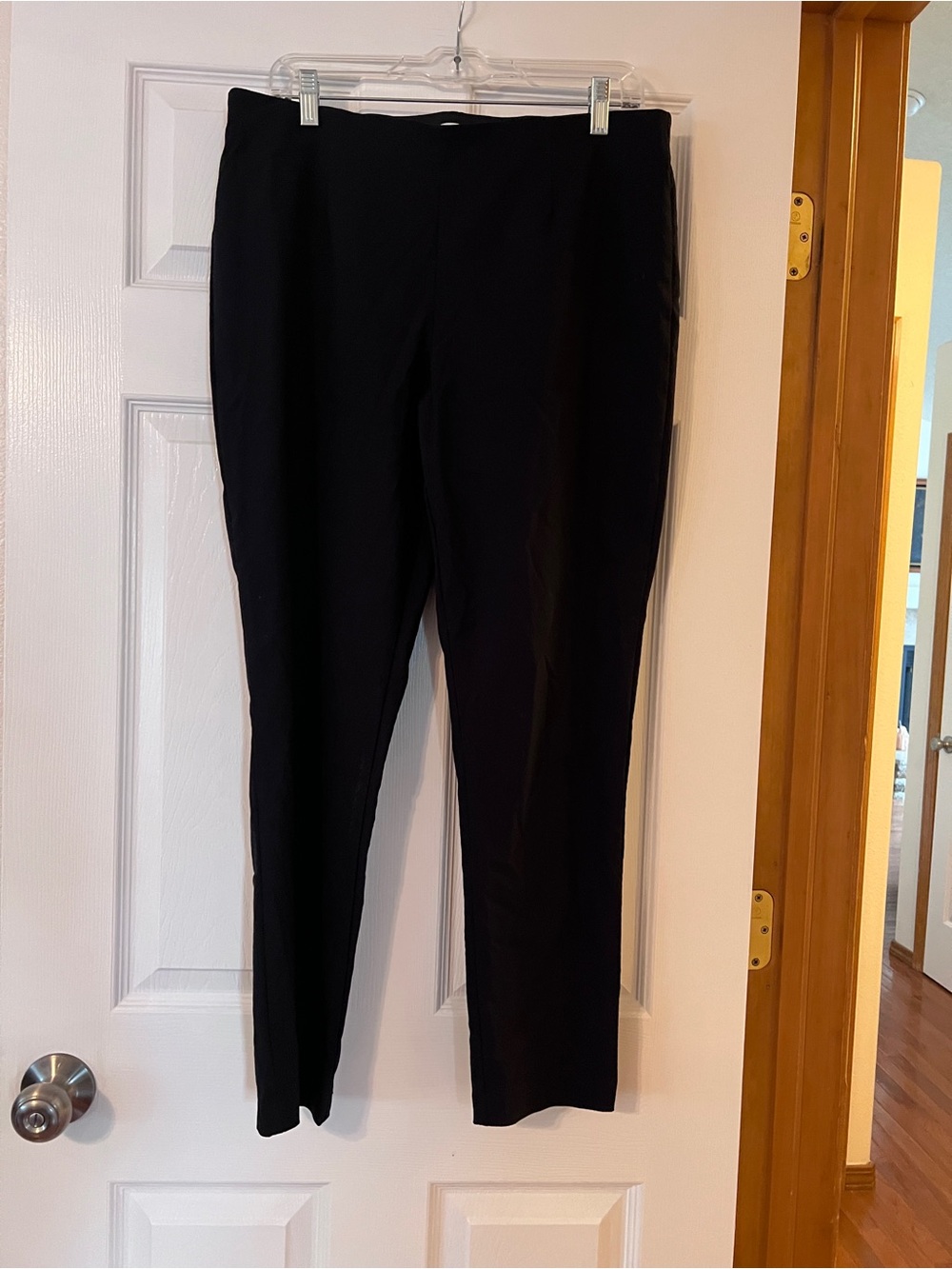 Calvin Klein Black Skinny Ponte Pants
